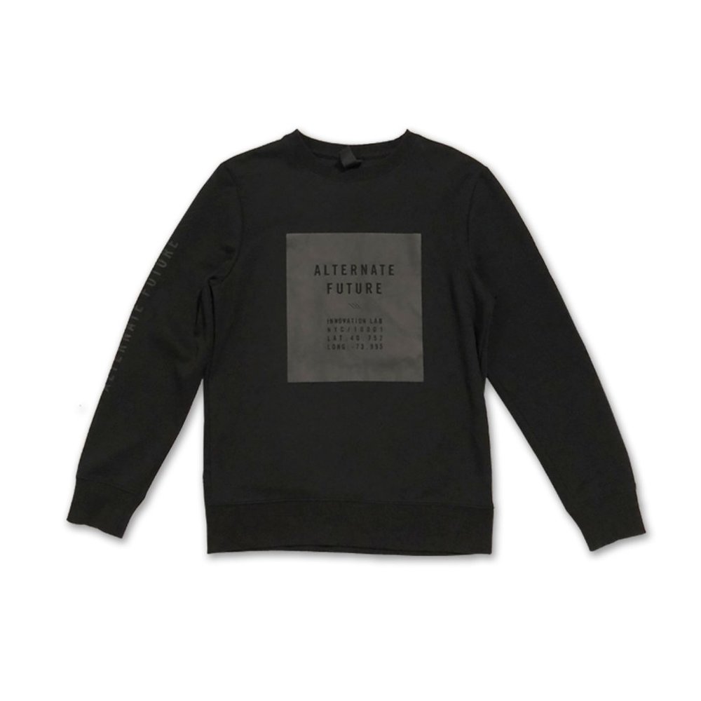 Black Sweater Long Sleeve Black on Black